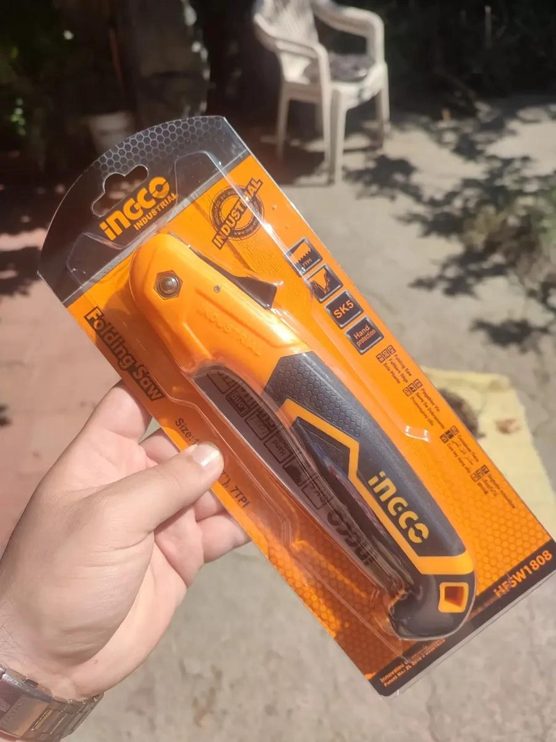 SERRUCHO DE PODAR PLEGABLE 180 MM - 1