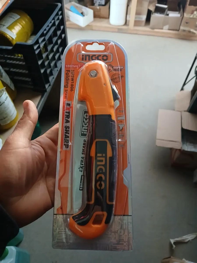 SERRUCHO DE PODAR PLEGABLE 180 MM - 4