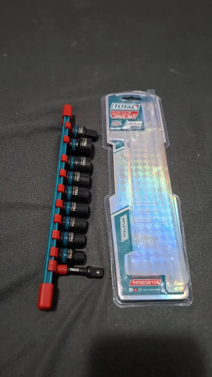 SET DE DADOS DE IMPACTO 10 PIEZAS 3/8 - 2