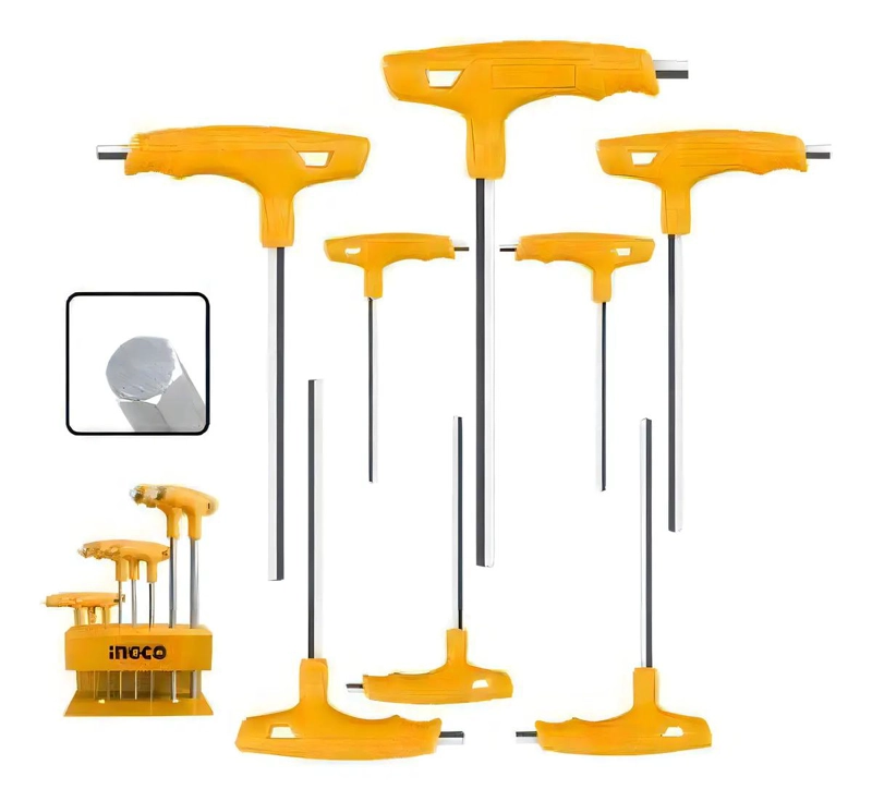 SET DE 8 LLAVES ALLEN TIPO T 2-10MM - 1