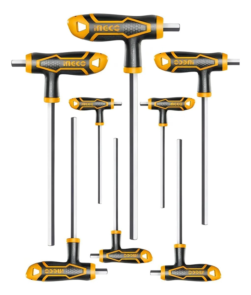 SET DE 8 LLAVES ALLEN TIPO T 2-10MM - 2