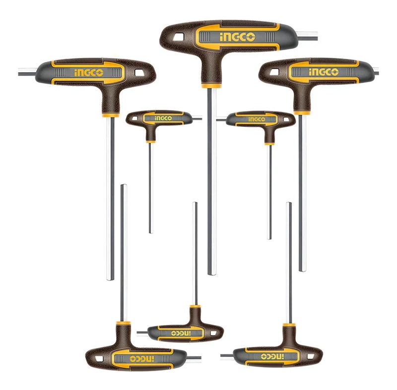SET DE 8 LLAVES ALLEN TIPO T 2-10MM - 4