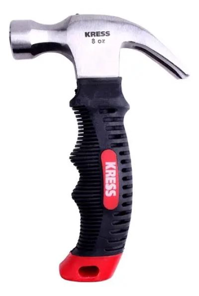 KIT DE HERRAMIENTAS CON LLAVE AJUSTABLE, MARTILLO Y CHICH - 4