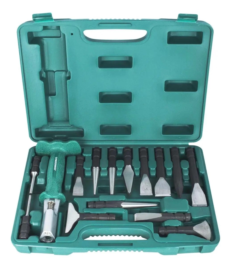 JUEGO DE 14 CINCELES DE CROMO-VANADIO PARA MADERA - 2
