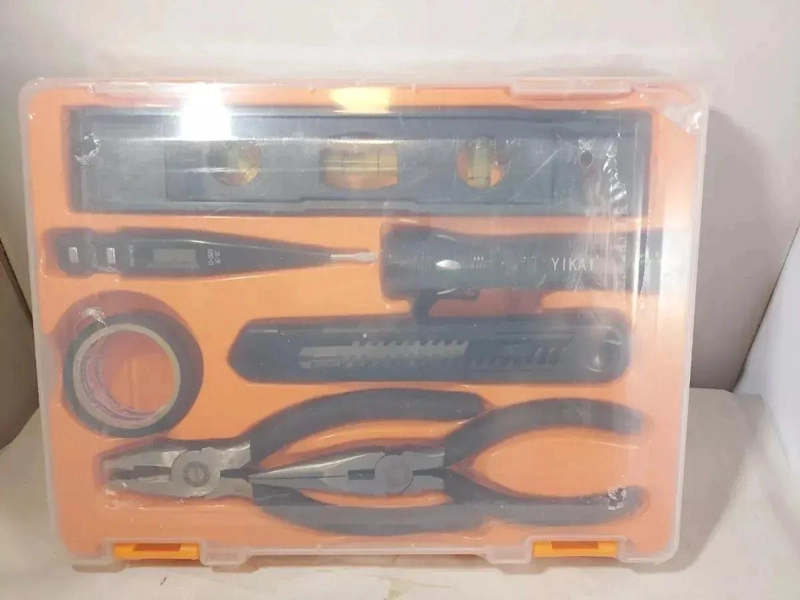 SET DE HERRAMIENTAS COMPLETO CON LINTERNA Y MEDIDOR 7 PCS - 3