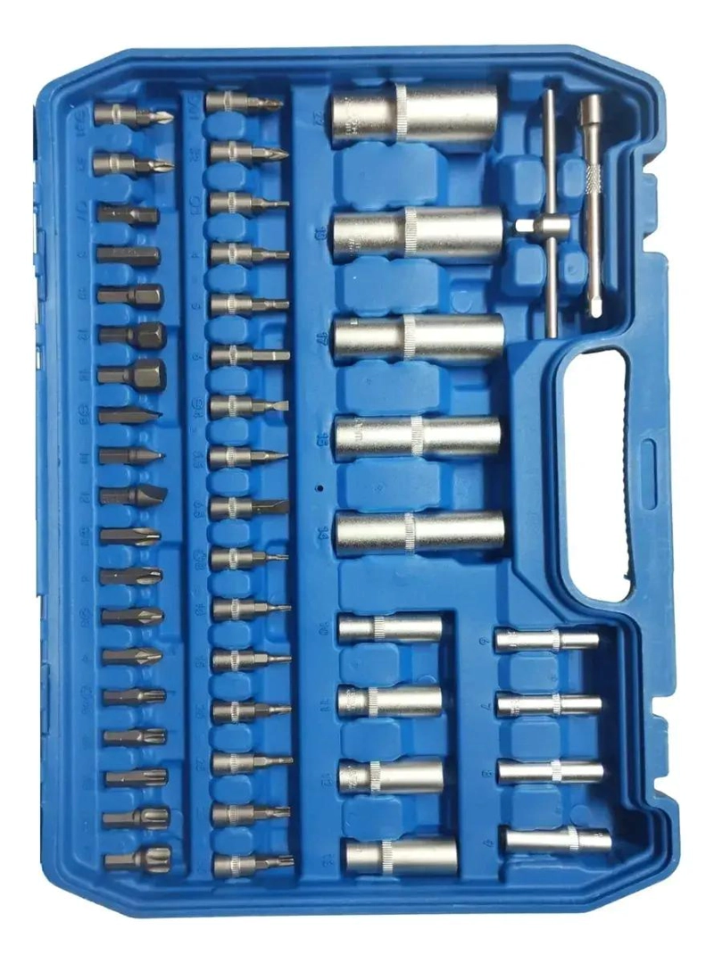 KIT DE HERRAMIENTAS MANUALES 108 PIEZAS CON LLAVES Y VAS - 3