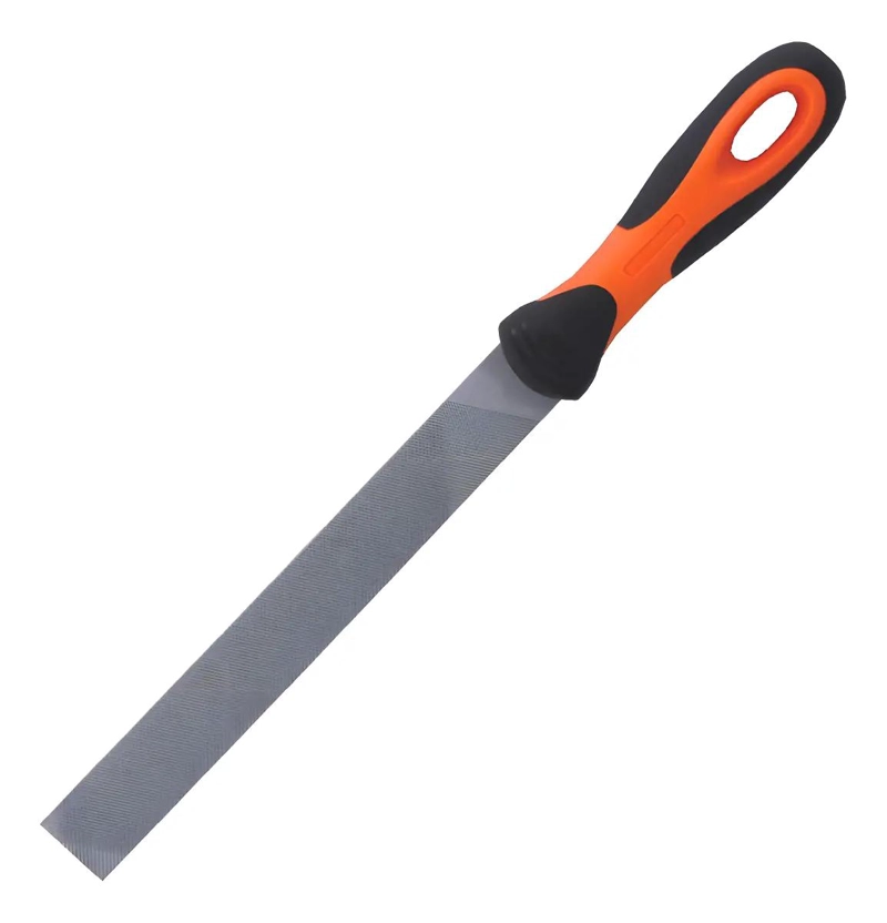 LIMA PLANA 6 PULGADAS CON MANGO ERGONOMICO - 1