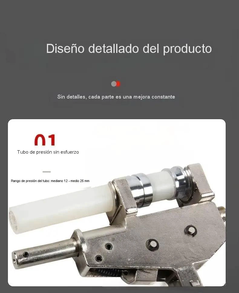 PRENSA PEX CON DADOS 12MM-25MM Y EXPANDIDOR - 5