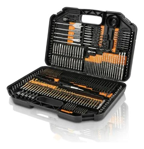 SET CAJA HERRAMIENTAS 246 PIEZAS PUNTAS Y BROCAS - 1