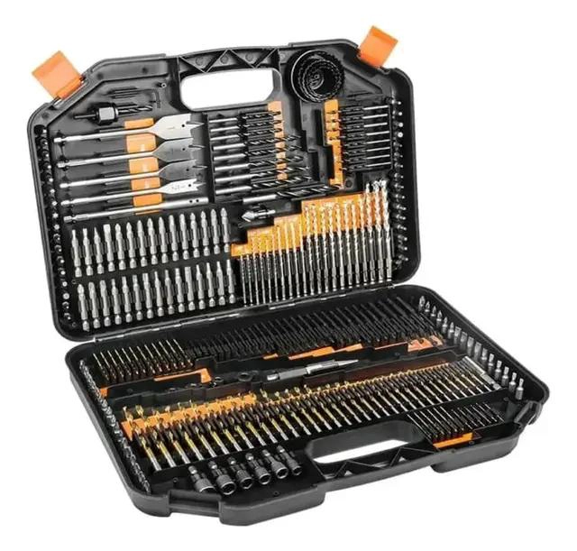 SET CAJA HERRAMIENTAS 246 PIEZAS PUNTAS Y BROCAS - 2