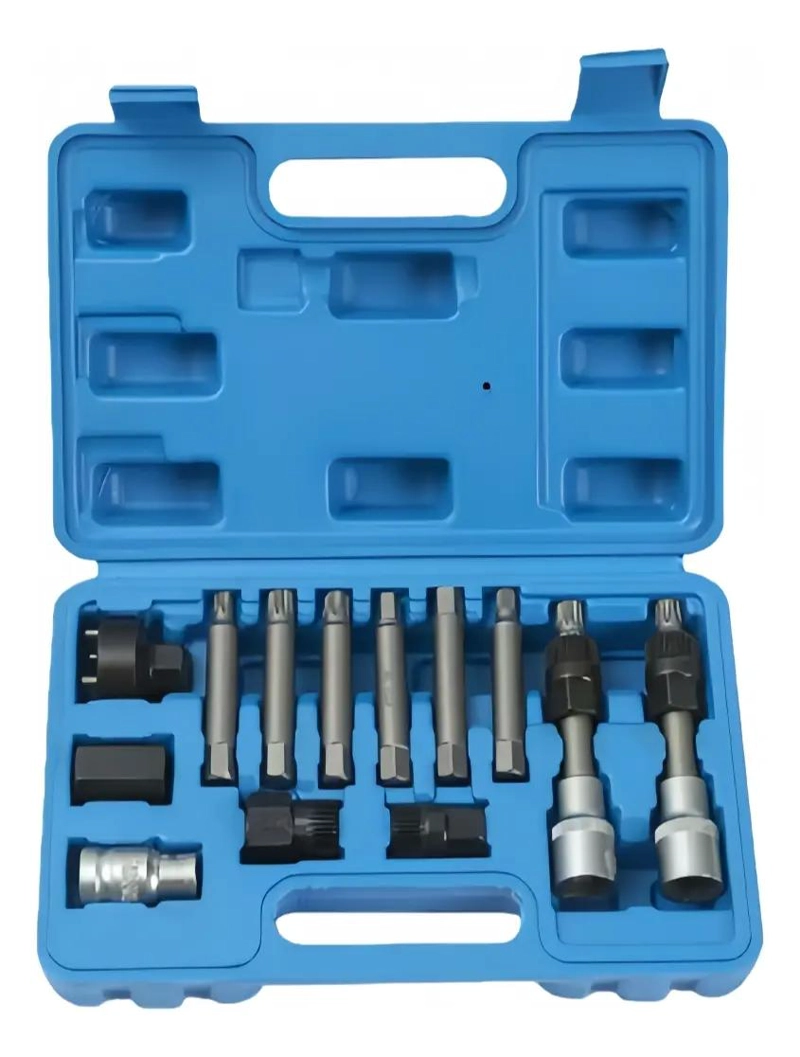 JUEGO DE 13 PUNTAS DADOS PARA EXTRACTOR DE POLEAS - 1