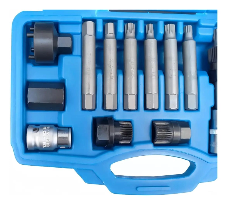 JUEGO DE 13 PUNTAS DADOS PARA EXTRACTOR DE POLEAS - 2