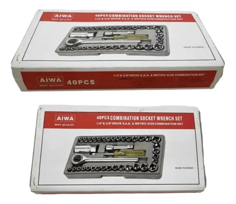 JUEGO DE DADOS Y HERRAMIENTAS MECANICAS COMPLETO - 5