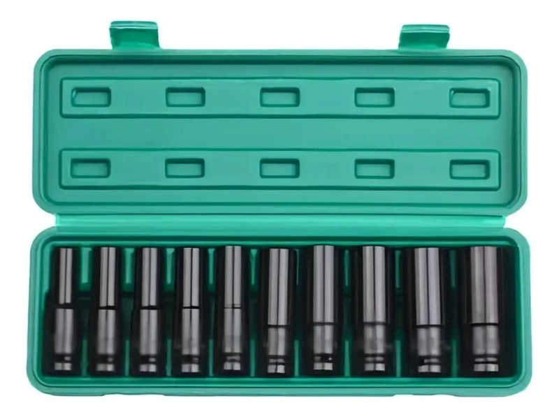 SET DE DADOS DE IMPACTO 10 PIEZAS 8-24MM - 2