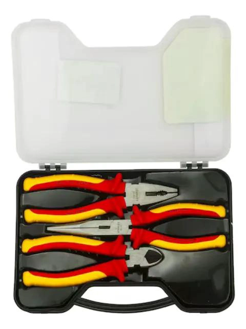 JUEGO DE 3 ALICATES AISLADOS 1000V PARA ELECTRICIDAD - 2