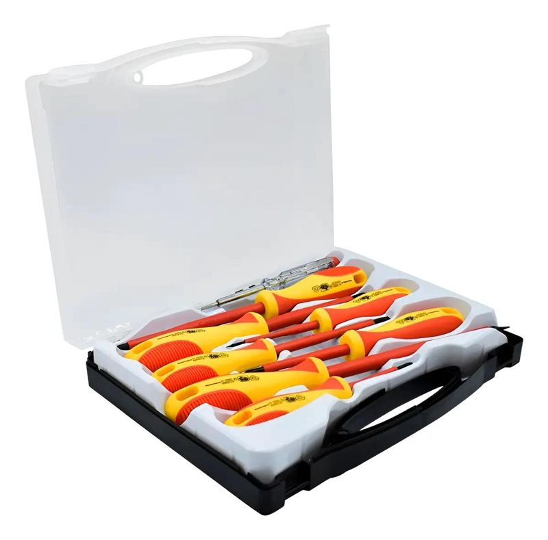 SET DE 8 DESTORNILLADORES AISLADOS 1000V - 1
