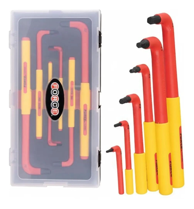 JUEGO DE LLAVES ALLEN AISLADAS 2.5 A 8 MM 6 PIEZAS - 2