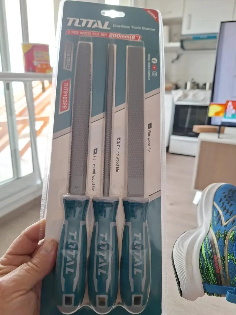 SET DE 3 LIMAS ESCOFINA PARA MADERA - 3