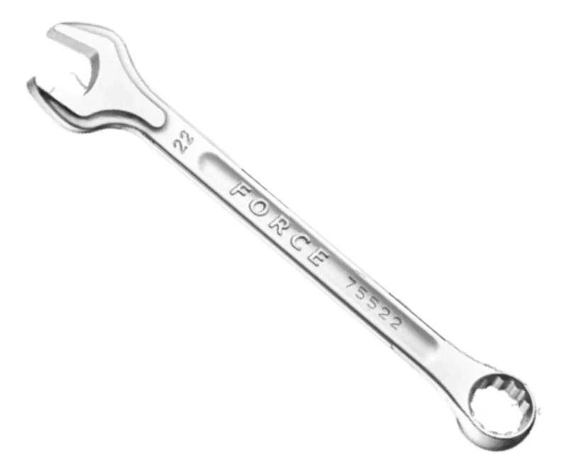LLAVE PUNTA CORONA 22MM ACERO CROMO VANADIO - 1