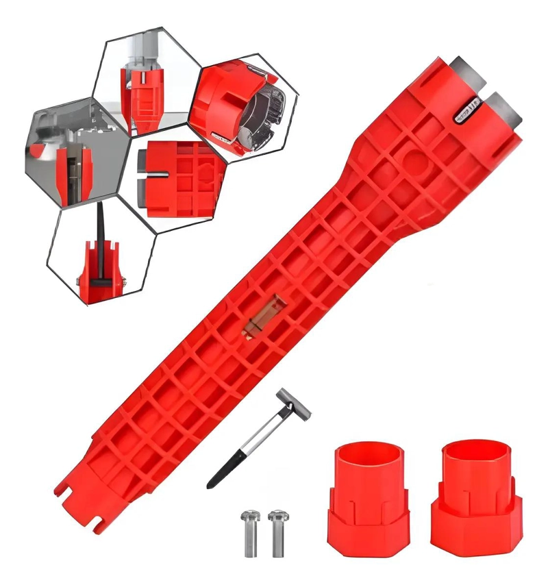 LLAVE MULTIFUNCION GASFITERIA 14 EN 1 - 1