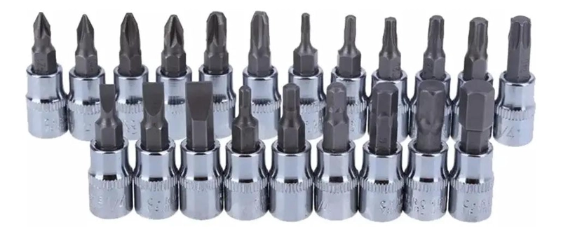 SET DE HERRAMIENTAS CON 46 PIEZAS DE DADOS MECANICOS - 4