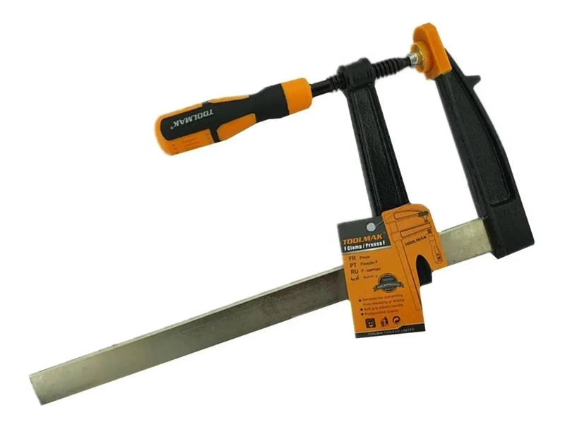PRENSA SARGENTO DE ACERO 120X500MM PARA CARPINTERIA - 1