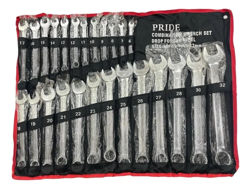 JUEGO DE LLAVES PUNTA CORONA 25 PIEZAS 6MM A 32MM - 1