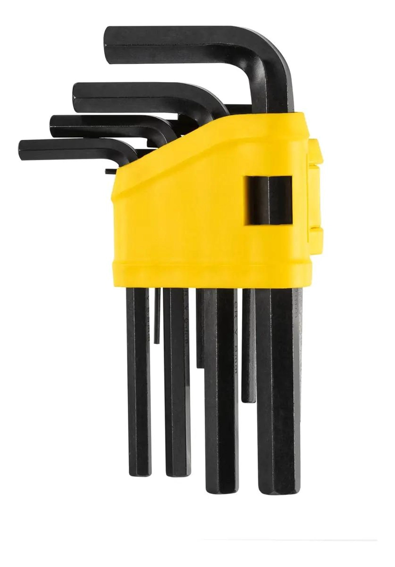 SET DE 10 LLAVES ALLEN HEXAGONALES DE ACERO - 2