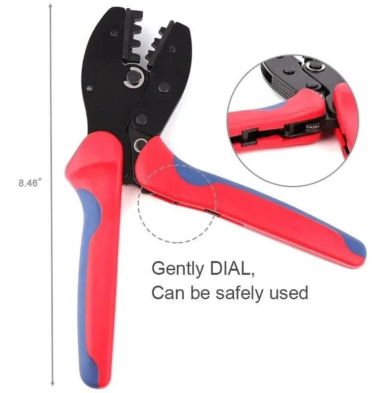 CRIMPADORA MC4 CON ESTUCHE, CONECTORES Y LLAVE - 5
