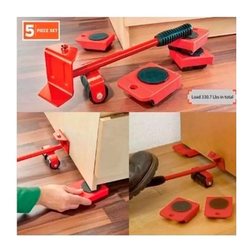 KIT DE HERRAMIENTAS PARA MOVER MUEBLES PESADOS - 5