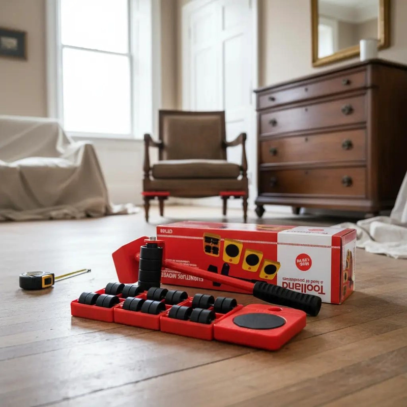 KIT DE HERRAMIENTAS PARA MOVER MUEBLES PESADOS - 6