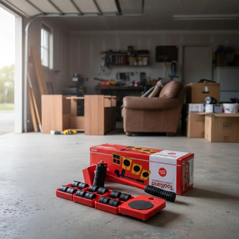 KIT DE HERRAMIENTAS PARA MOVER MUEBLES PESADOS - 8