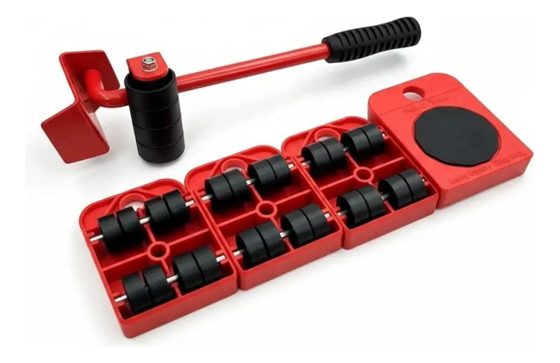 KIT DE HERRAMIENTAS PARA MOVER MUEBLES PESADOS - 10