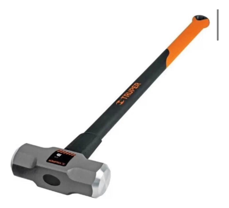 COMBO MARTILLO 16 LBS MANGO FIBRA DE VIDRIO - 2