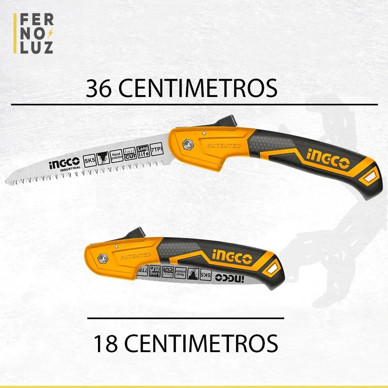 SERRUCHO PLEGABLE MULTIUSO 180MM - 5