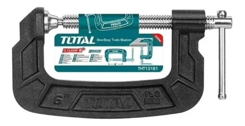 PACK 2 PRENSAS TIPO C 6 PULGADAS 150MM - 2
