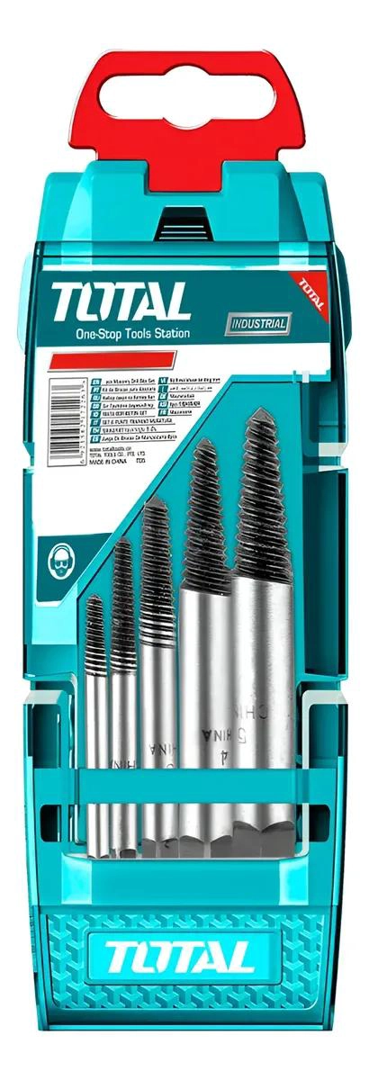 JUEGO DE EXTRACTORES DE TORNILLOS 5 PIEZAS - 1