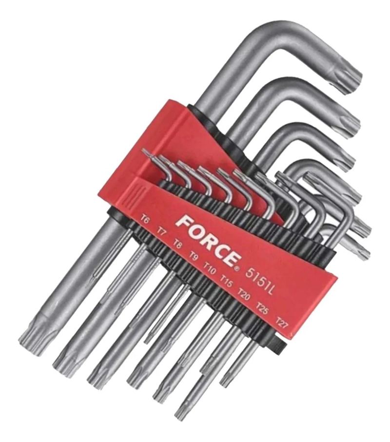 JUEGO DE LLAVES TORX LARGAS T6-T60 15 PIEZAS - 1