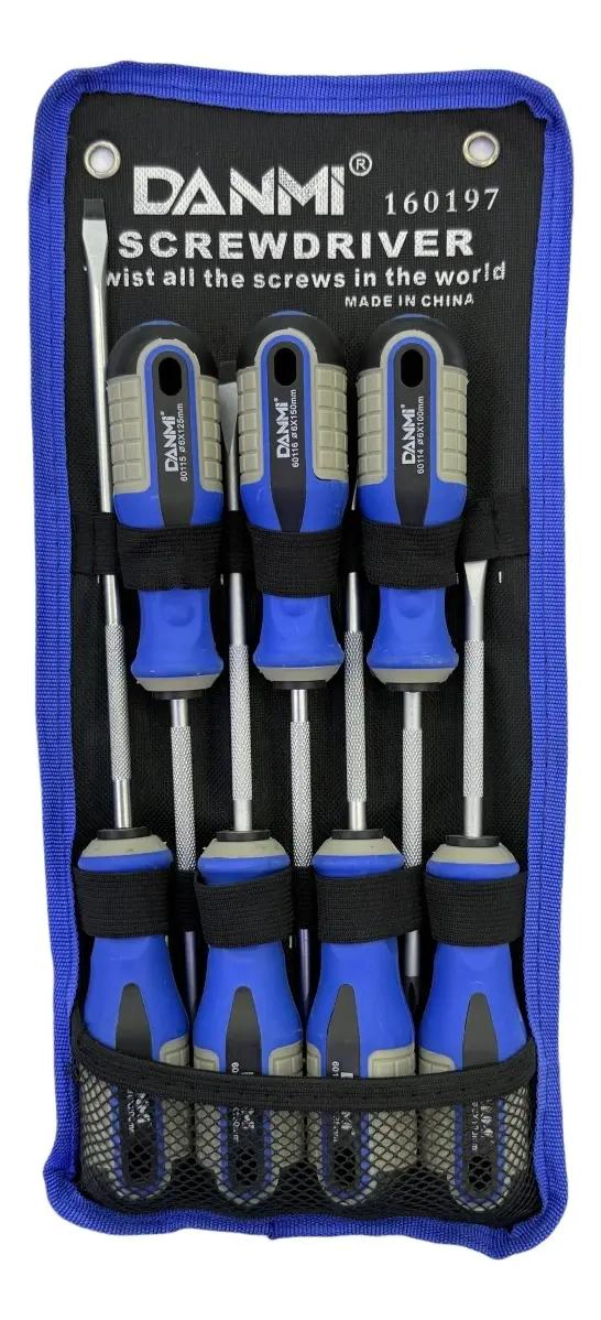 KIT DE DESTORNILLADORES CON PUNTAS MAGNE TICAS - 1