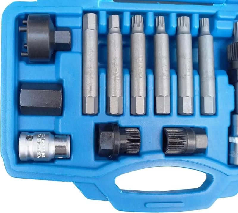 JUEGO DE 13 PUNTAS EXTRACTORAS PARA POLEAS DE ALTERNADOR - 2