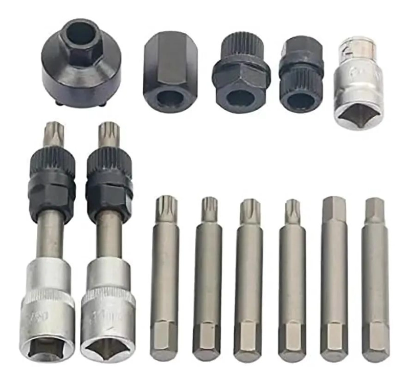 JUEGO DE 13 PUNTAS EXTRACTORAS PARA POLEAS DE ALTERNADOR - 4