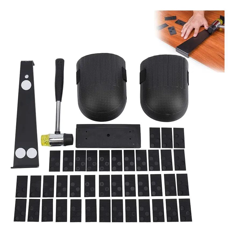 KIT INSTALACION PISO FLOTANTE PROFESIONAL CON MARTILLO DE - 1