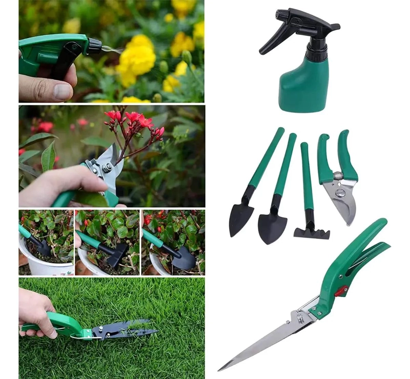 KIT DE HERRAMIENTAS DE JARDINERIA CON MALETA - 2