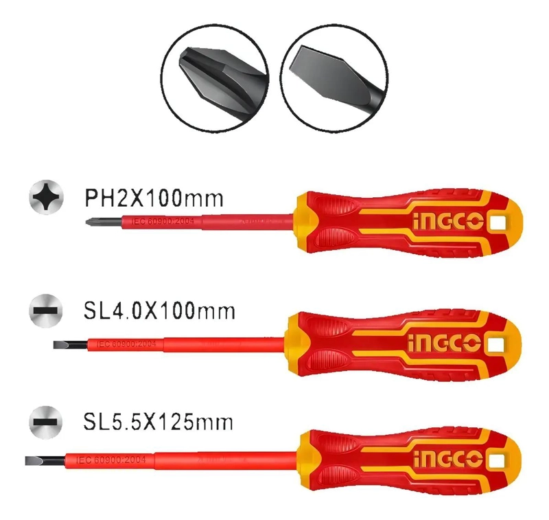 SET DE DESTORNILLADORES AISLADOS DIELE CTRICOS - 5