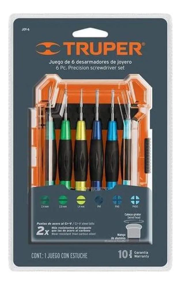 JUEGO DE DESARMADORES DE PRECISION 6 PIEZAS - 2