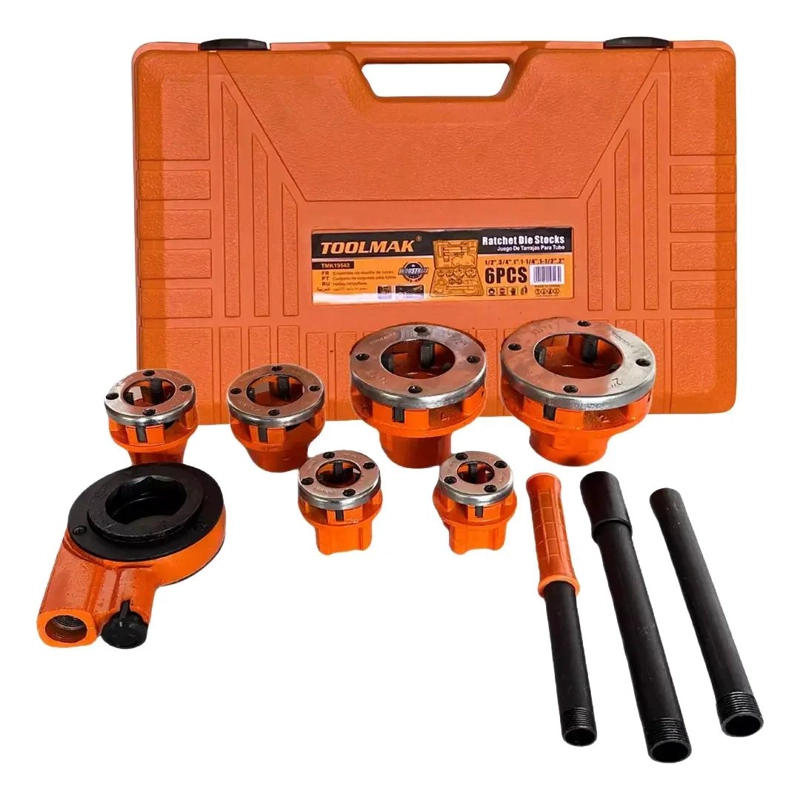 SET DE TERRAJAS MANUALES PARA TUBO 6 PIEZAS - 1