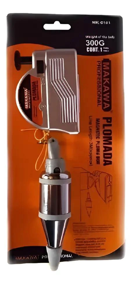PLOMADA MAGNE TICA 3M 300G CON CARRETE Y CORDON - 1