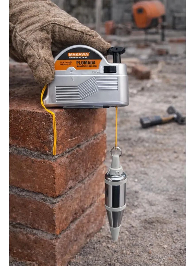 PLOMADA MAGNE TICA 3M 300G CON CARRETE Y CORDON - 2