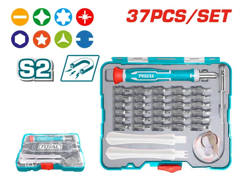 SET DE DESTORNILLADORES DE PRECISION 37 PIEZAS - 2