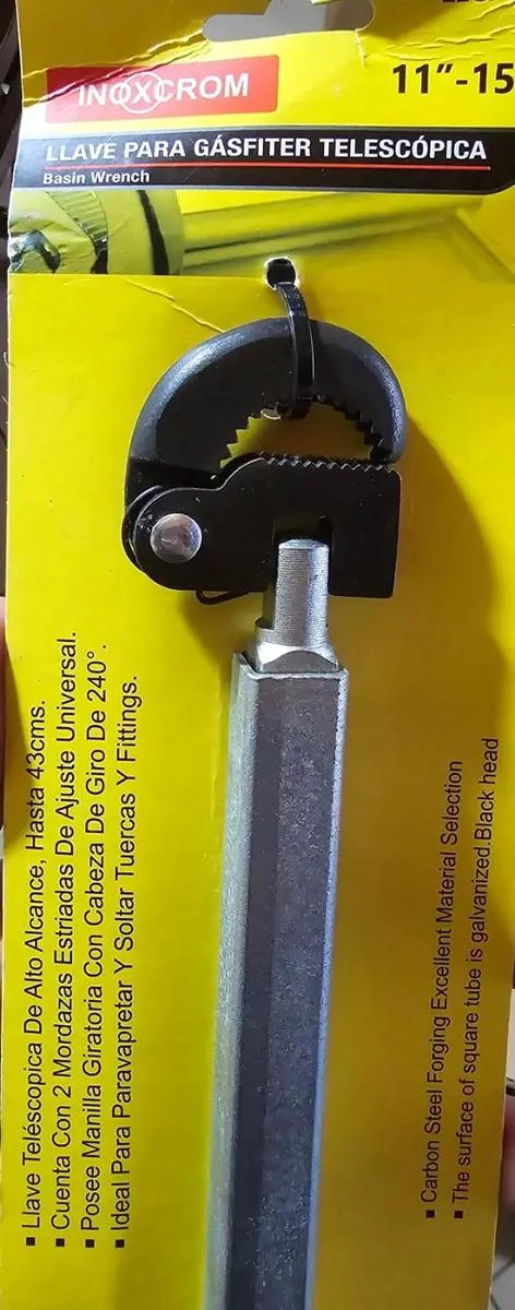 LLAVE GASFITER TELESCOPICA 43 CM - 4
